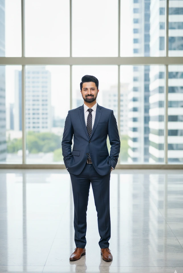 Jatinder Singh in a professional business portrait