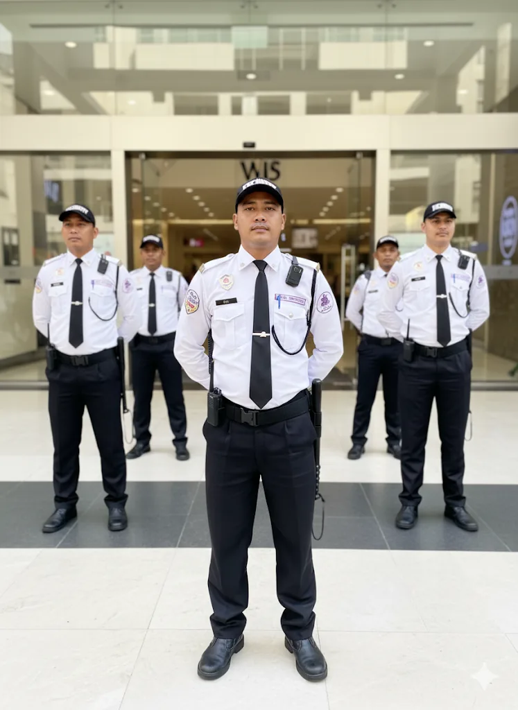 Security team at a commercial property